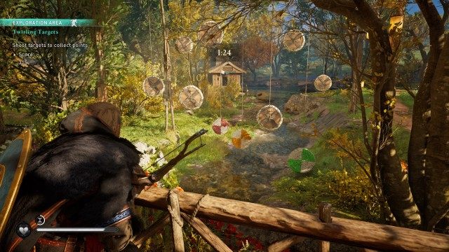 Shoot targets to collect points.