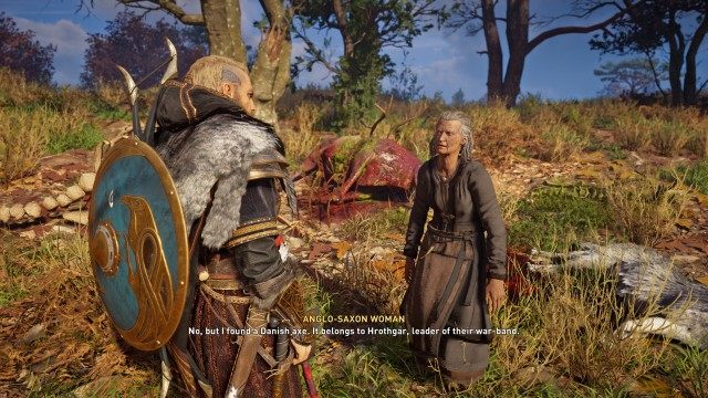 Speak to the woman