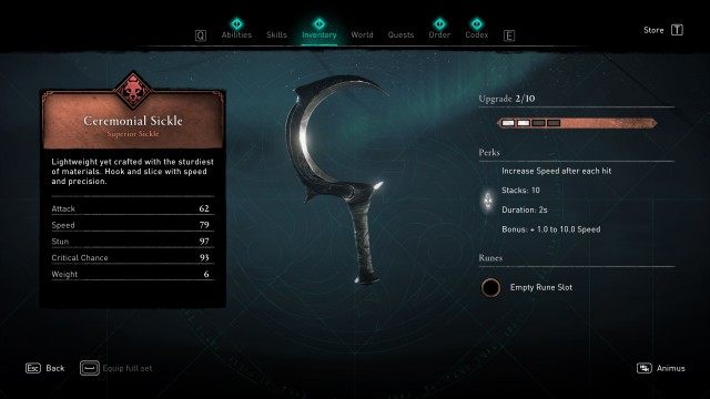 Ceremonial Sickle
