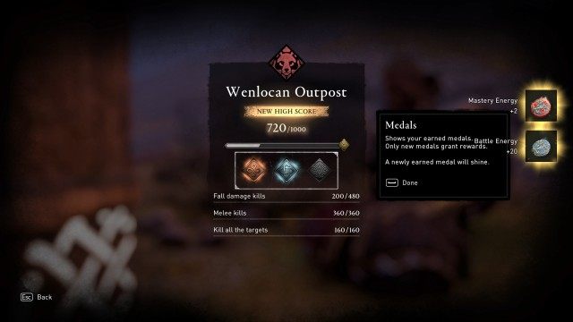 Finish one of the Trials
