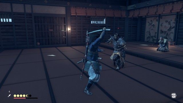 Reach the top floor / Defeat the Mongols / Reach the top floor / Defeat the Mongol guard / Save Lord Shimura