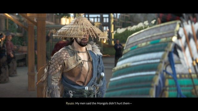 Defeat the Mongols / Speak with Ryuzo