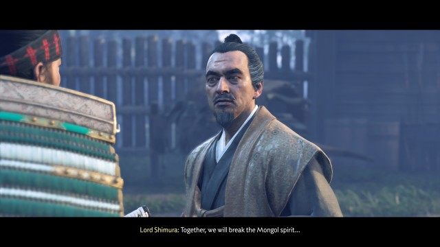 Follow Lord Shimura / Defeat the Mongols / Defeat the Mongols
