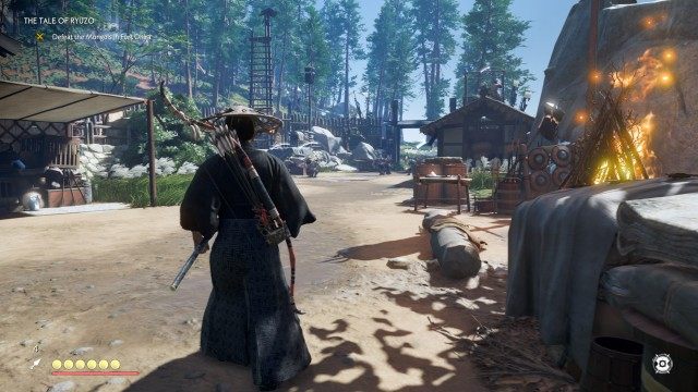 Ignite the lighthouse to signal the attack / Defeat the Mongols in Fort Ohira / Regroup with Ryuzo