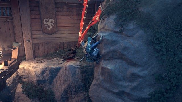 Advance across the main bridge / Find a way around the locked gate