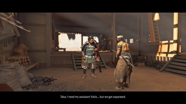 Speak with Yuna / Follow Yuna