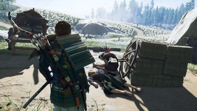 Search for the merchant cart / Investigate the area further / Investigate the cart