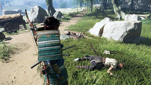 Search for the merchant cart / Investigate the area further / Investigate the cart