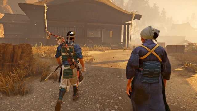Lead the peasants back to the forge / Speak with Taka
