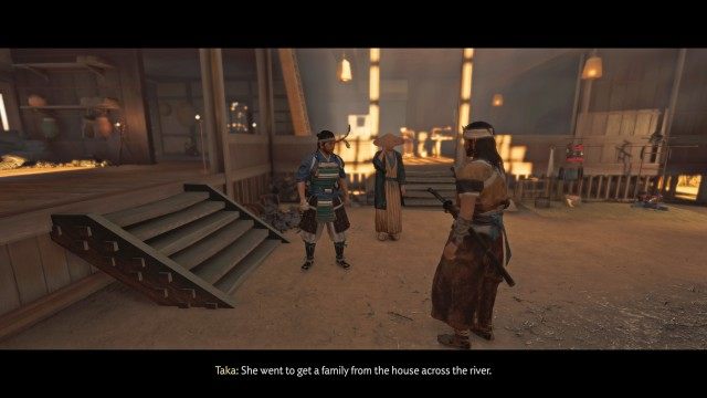 Lead the peasants back to the forge / Speak with Taka