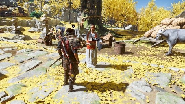 Look for Sogen / Speak with the sweeping monk