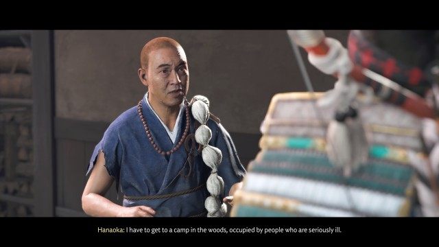 Search for the healer at the inn in Tsutsu