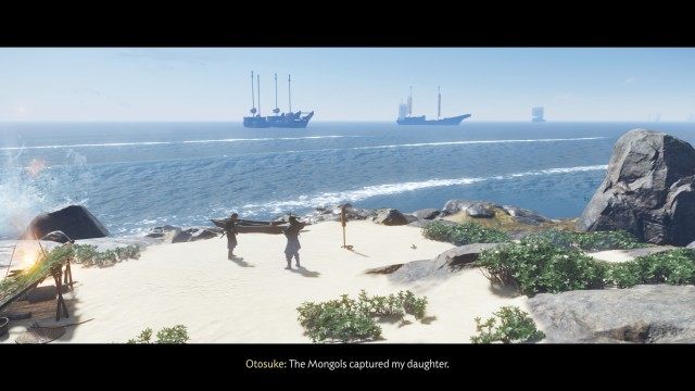 Search for the man on a Tsutsu island