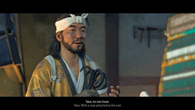 Travel with Yuna to the forge / Speak with Taka