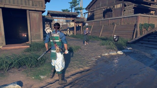 Speak with the villager / Follow the Azamo villager / Speak with the villager