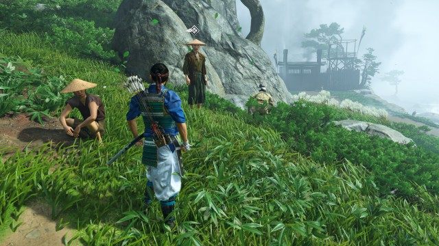 Return to Azamo Bay / Speak with the villagers