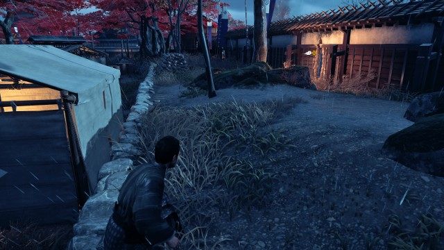 Exit the building / Escape from Castle Shimura