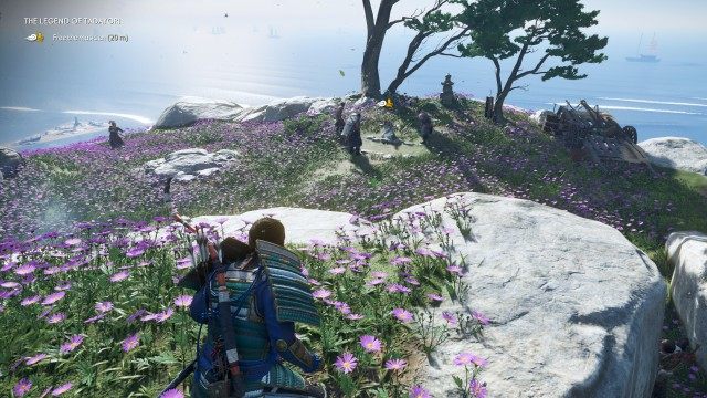 Travel to Azamo Bay / Reach the peak above Azamo Bay / Free the musician