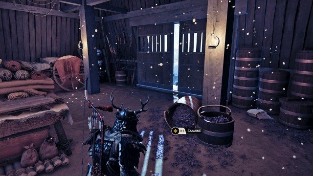 Investigate the barrels
