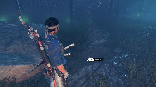 Search for spirits in the forest / Investigate the campsite