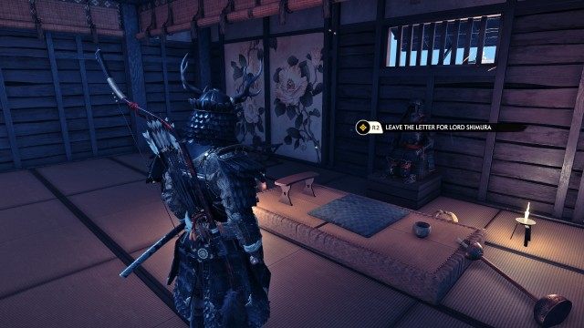 Leave the letter for Lord Shimura