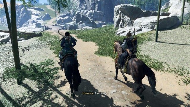 Reach the bridge near the coast / Defeat the Mongols