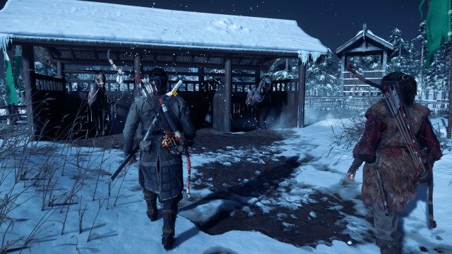 Reach the stables / Ride out with Yuna