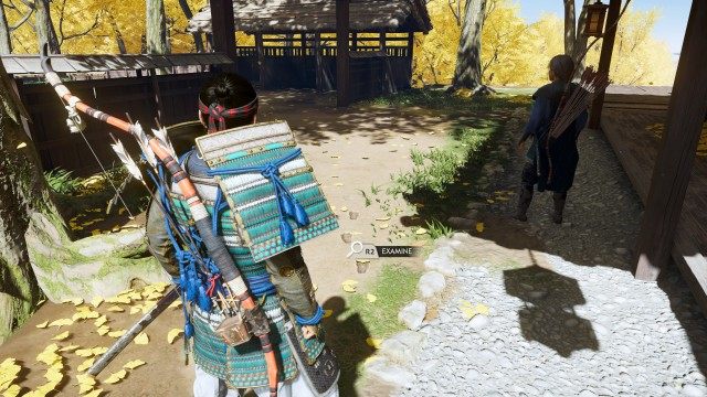 Reach the search area / Search for the assassin's tracks