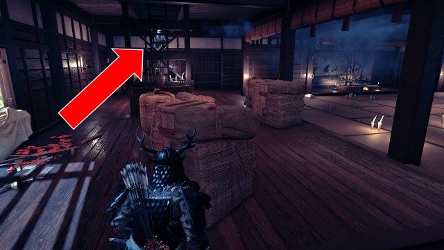 Sneak into Lord Shimura's quarters / (Optional) Sneak into the cart