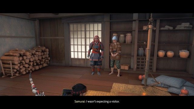 Investigate the area / Speak with Jinroku