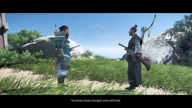 Defeat the Mongols / Speak with Sensei Ishikawa