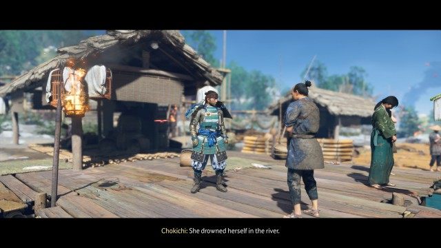 Return to Saki / Talk to the man at the dock