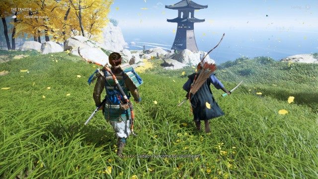 Travel to the Ariake lighthouse / Defeat the guards