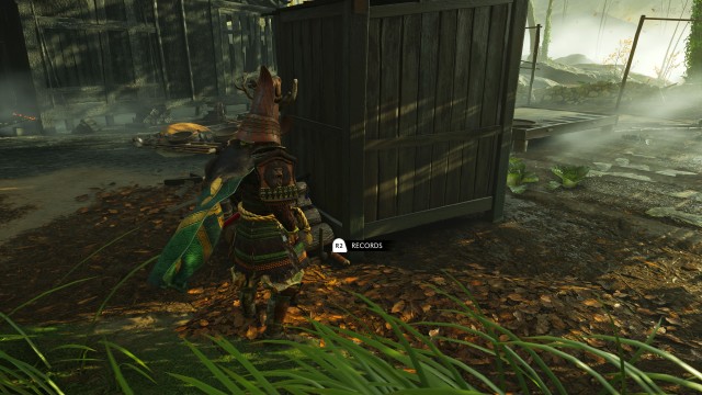 Attached to An Old Crate