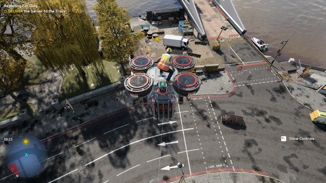 DELIVER the Server to the Truck