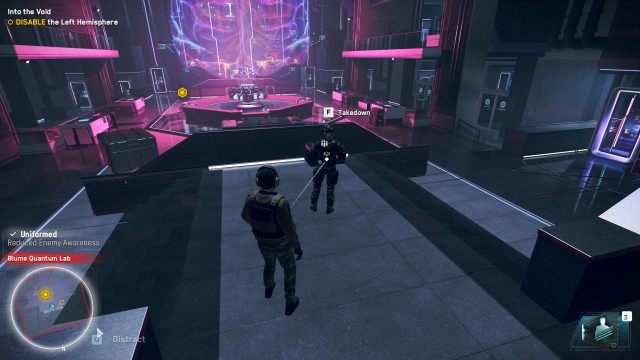 DISABLE the Left Hemisphere