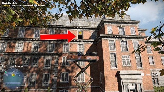 INVESTIGATE The Sandstone Residence / ENTER The Sandstone Residence with a Drone
