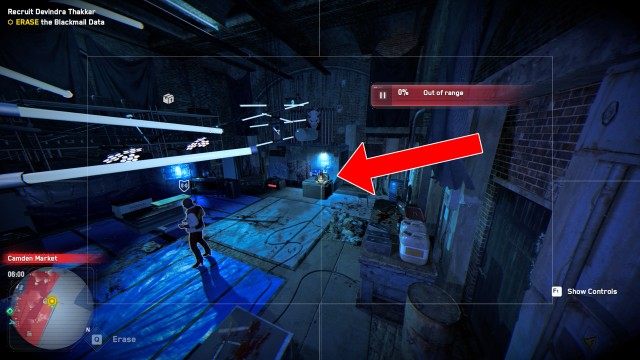 FIND the Laptop at Camden Market / ERASE the Blackmail Data / ESCAPE the Area