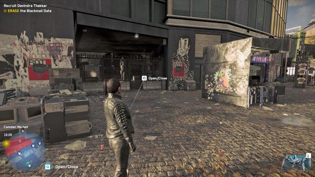 FIND the Laptop at Camden Market / ERASE the Blackmail Data / ESCAPE the Area