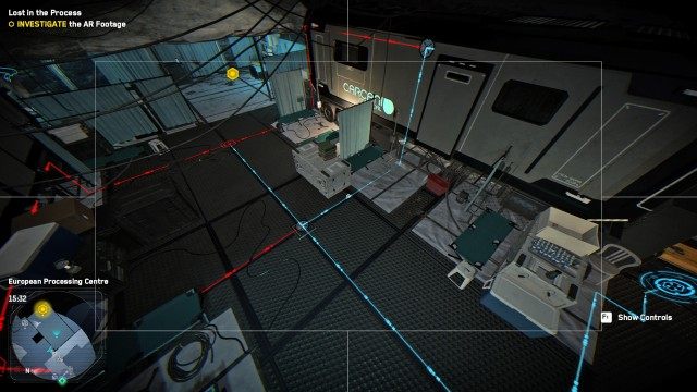 INVESTIGATE the AR Footage