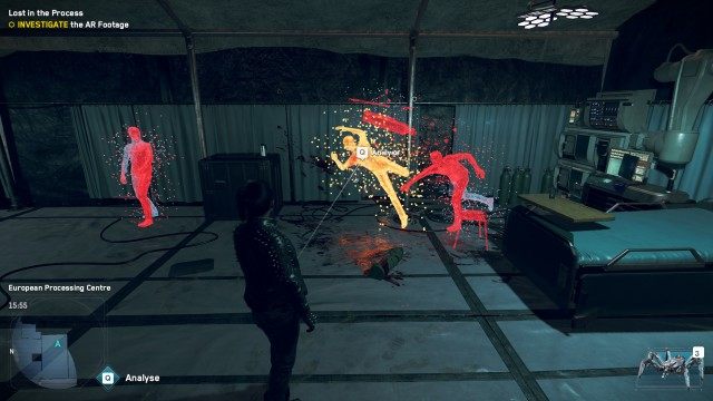 INVESTIGATE the AR Footage