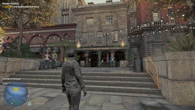 LOCATE the Safehouse Entrance