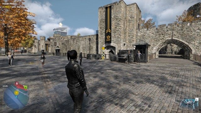 SCOUT the Tower of London / MEET with the Contact