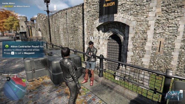 SCOUT the Tower of London / MEET with the Contact