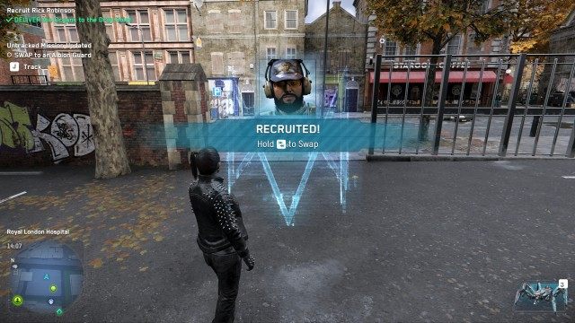 RECRUIT an Albion Guard / SWAP to an Albion Guard