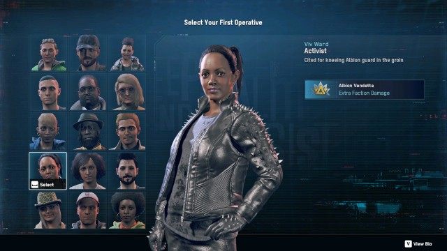 Select Your First Operative