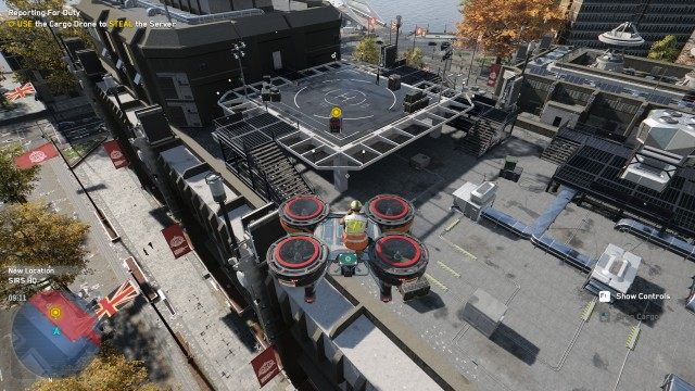 USE the Cargo Drone to STEAL the Server