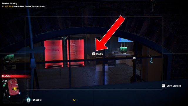 ACCESS the Golden Goose Server Room / DOWNLOAD the Server Data