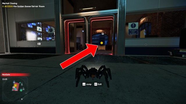 ACCESS the Golden Goose Server Room / DOWNLOAD the Server Data