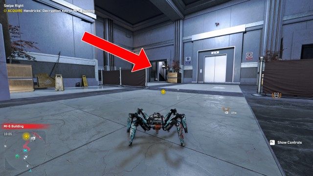 ACQUIRE Hendricks' Decryption Key at MI-6 Building / ESCAPE the Area